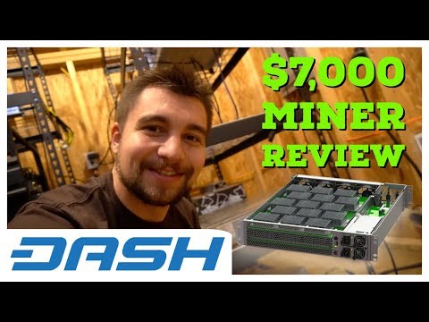 $7,000 Miner Review | Spondoolies SPx36 X11 DASH Miner | Best Dash Miner EVER!