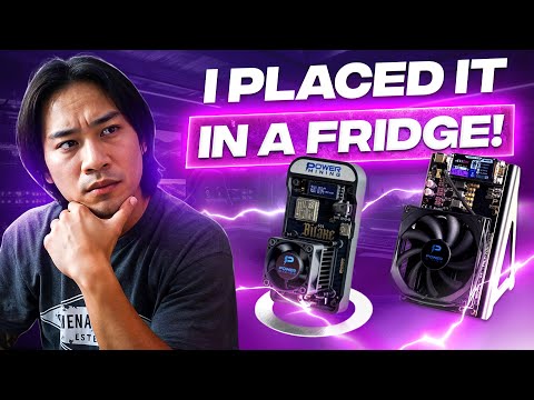I Put My NerdQaxe++ Crypto Miner in a Fridge and THIS Happened