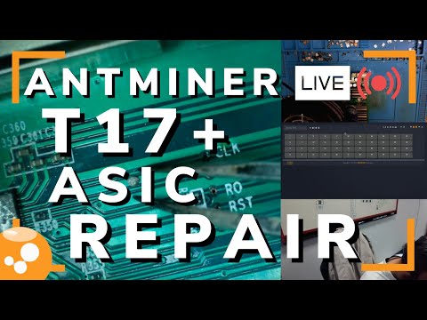 Antminer T17+ ASIC Repair - Bitcoin Miner Hashboard Repair LIVE - 044