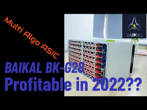 Baikal BK-G28 Multi-Algo ASIC - 2022 Profitability??