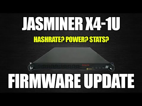 JASMINER X4-1U FIRMWARE UPDATE