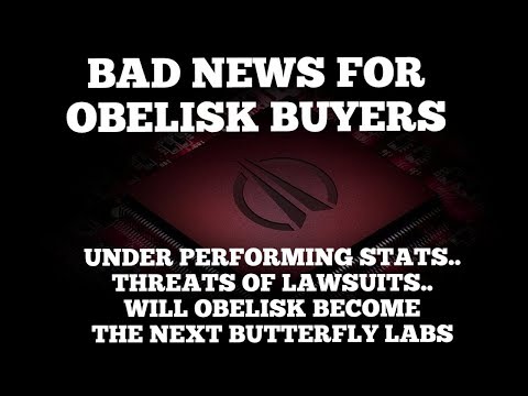 OBELISK DEBACLE DCR1, SC1, LAWSUIT THREATS! WTF!