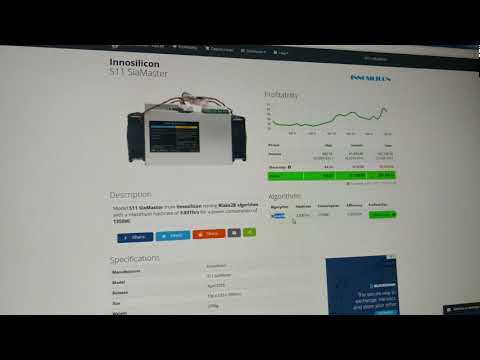 🔌 Как подключить INNOSILICON s11 , Настройки пула и доходность. Setup Guide for SiaMaster
