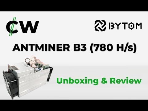 Antminer B3 - Bytom (BTM) Miner - Unboxing/Review in Urdu/Hindi