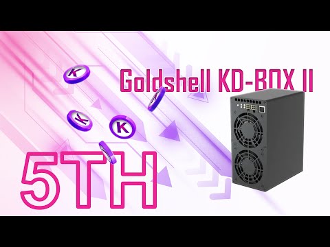 Le petit Goldshell KD BOX 2: votre solution économique pour le minage de cryptomonnaies