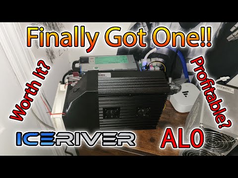 Iceriver AL0 Alephium Miner setup &amp; profits atm