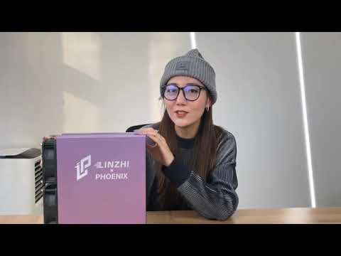 Unboxing Linzhi Phoenix ETH Miner 2600 MH/s ASIC for ETH mining www.CryptoMinersOutlet.com