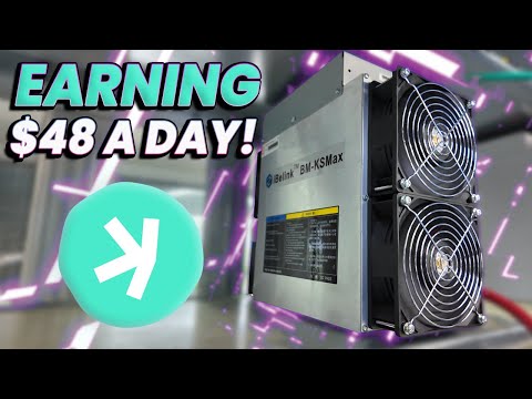 New Kaspa Miner Earns $48 DAILY - iBeLink BM-KS Max Review