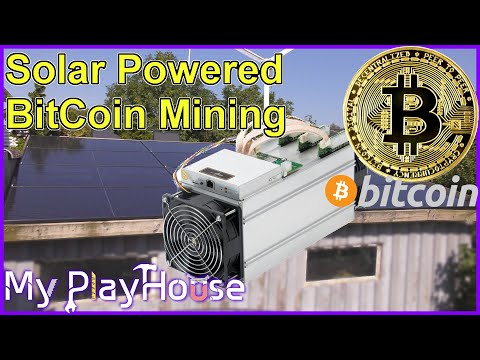 Solar Bitcoin Mining Ebit-E9+ and Robot Lawn Mower - 881