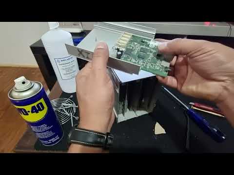 manutenção simples antminer S9 SE