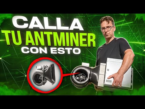 SILENCIA tu ANTMINER con esto…