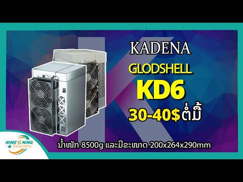 UNBOX Goldshell KD6  Kedena mining machine