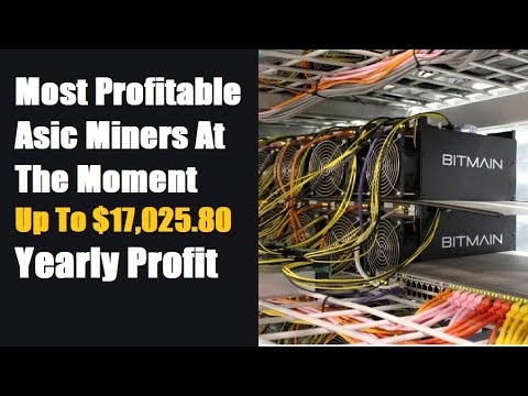 Top 10 Most Profitable Crypto Miners at the moment Jan 2021 - Up to $17,025.80 /Yr  Bitcoin miner