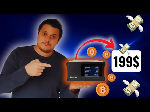 ⛏️💸BMM 100: El MINERO ASIC echo para MINAR BITCOIN en CASA sin ruido y fácil.