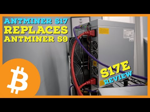 Antminer S17's Replaces Antminer S9 as THE Bitcoin Miner | Antminer S17E Review, Setup, and Profits!