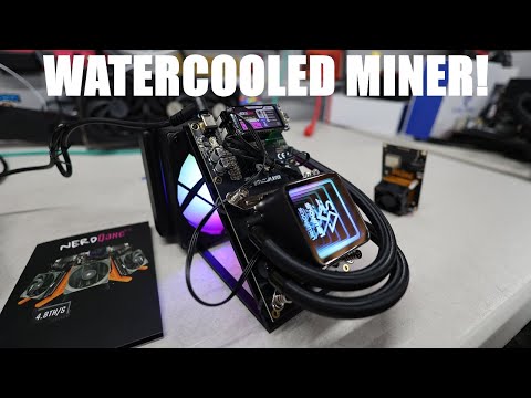 They made a WATER-COOLED Bitcoin MINER?! (NerdQaxe++ Hydro Review)