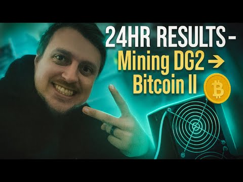 24hr Mining Results DG2 Bitcoin ii