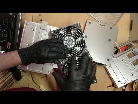 Unboxing Antminer T15 and Disassembly