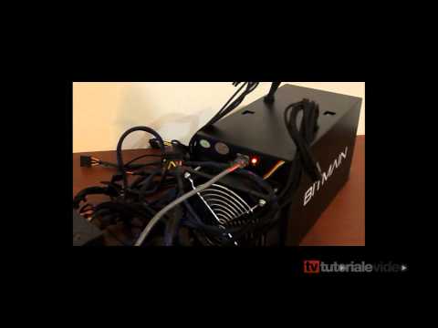 Prima pornire a aparului ANTMINER s3 si consumul de curent