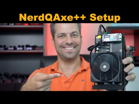 NerdQAxe++ Quick Start Tutorial (WiFi, Firmware, Setup)